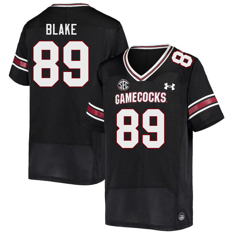 Men #89 O'Mega Blake South Carolina Gamecocks 2023 College Football Jerseys Stitched-Black